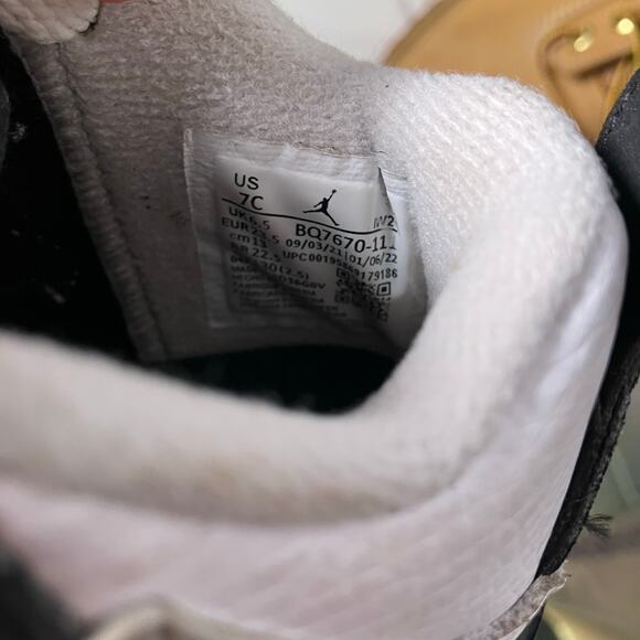 Nike Air Jordan Sneakers Military Black Toddler boys size‎ 7C BQ7670-111 - Picture 7 of 7